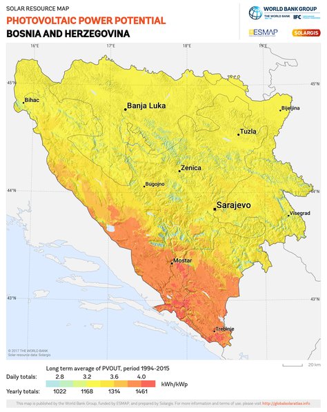 Photovoltaic Electricity Potential